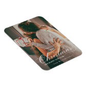 Vrolijk kerstgelukkig nieuwjaar Klassieke aangepas Magneet (Rechterzijde)