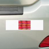 Vrolijk kerstgelukkig nieuwjaarscanvas kleurenontw bumpersticker (Op auto)