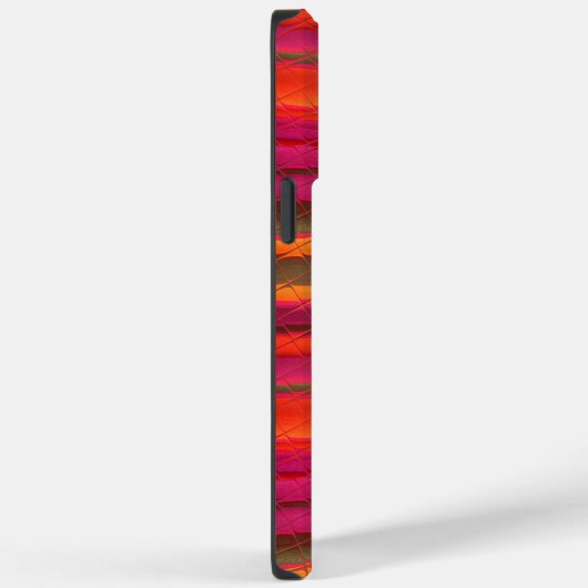 Vrolijk kerstgelukkig nieuwjaarscanvas kleurenontw Case-Mate iPhone case (Achterkant / Rechts)