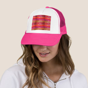 Vrolijk kerstgelukkig nieuwjaarscanvas kleurenontw trucker pet
