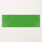 Vrolijk kerstgenoomkoepel met snoeprietengroen yogamat (Achterkant (horizontaal))