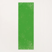 Vrolijk kerstgenoomkoepel met snoeprietengroen yogamat (Achterkant)