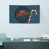 Vrolijk kerstgewas spandoek (Beurs)