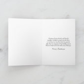 Vrolijk kerstgezin en Wenskaart vrienden Feestdagen Kaart (Binnen)