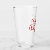 Vrolijk kerstglas glas (Rechts)