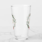 Vrolijk kerstglas glas (Links)