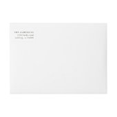 Vrolijk Kerstgnoom Vakantie Elegant gebladerte (Voorkant)