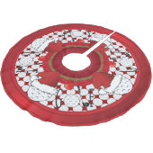 Vrolijk kerstgolf-overs kerstboom rok (Gekanteld)