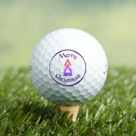 Vrolijk kerstgolfballen met dalDesignNZ Golfballen