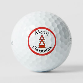 Vrolijk kerstgolfballen met dalDesignNZ Golfballen