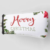 Vrolijk kerstgroen golfheadcover (Voorkant)