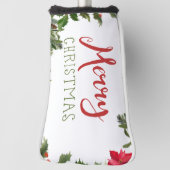 Vrolijk kerstgroen golfheadcover (Draai 90)