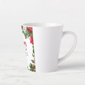 Vrolijk kerstgroen latte mok (Rechts)