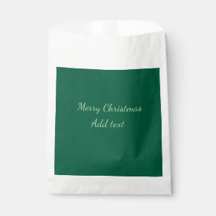 Vrolijk Kerstgroen vlakte solo achtergrond vakanti Bedankzakje