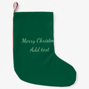 Vrolijk Kerstgroen vlakte solo achtergrond vakanti Kleine Kerstsok