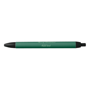 Vrolijk Kerstgroen vlakte solo achtergrond vakanti Zwarte Inkt Pen
