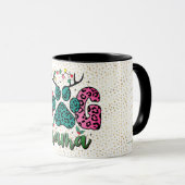 Vrolijk kersthondje mama mok (Voorkant rechts)