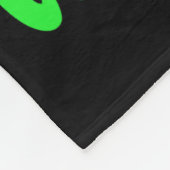 Vrolijk kersthout Drie Santa Elf Koning Charles Fleece Deken (Hoek)