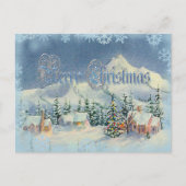 Vrolijk kersthuis van Sharon Feestdagenkaart (Voorkant)