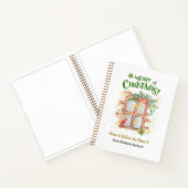 Vrolijk kersthuis waar het hart | Onroerend goed Notitieboek (Binnen)