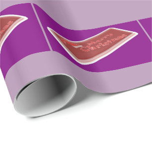 Vrolijk kerstinpakken cadeaupapier