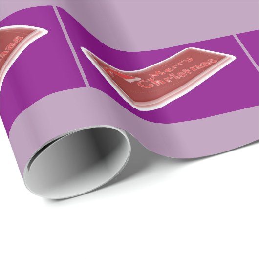 Vrolijk kerstinpakken cadeaupapier (Rol Hoek)