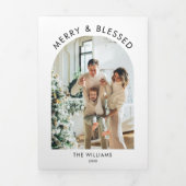 Vrolijk kerstjaar in de Kaart van de Review (Cover)