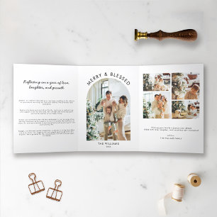 Vrolijk kerstjaar in de Kaart van de Review