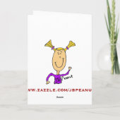 Vrolijk kerstkaartje. feestdagen kaart (Achterkant)