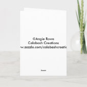 Vrolijk kerstkaartje voor leraar feestdagen kaart (Achterkant)