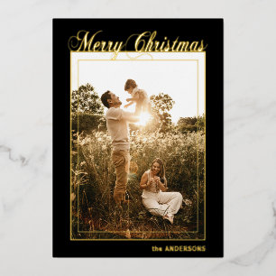 Vrolijk kerstkalligrafie Feestdagen FOTO Folie Ho