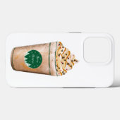 Vrolijk kerstkaramel drizzled-latte Case-Mate iPhone case (Achterkant (horizontaal))