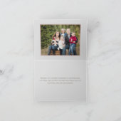 Vrolijk Kerstkardinalen Birch Branches Foto Feestdagen Kaart (Binnen)