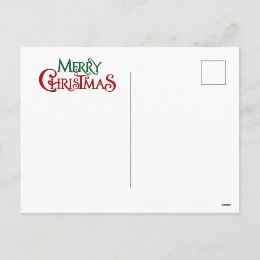 Vrolijk kerstkatten feestdagenkaart (Achterkant)