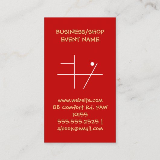 Vrolijk kerstkerstkerstfeest 2022 Visitekaartje (Achterkant)