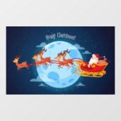Vrolijk kerstkerstkerstfeest en Slaapsen Raamsticker (Vel)