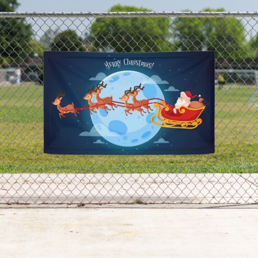 Vrolijk kerstkerstkerstfeest en Slaapsen Spandoek (Insitu)