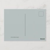 Vrolijk kerstkerstkerstkerstfeest en kaarsje briefkaart (Achterkant)