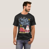 Vrolijk kerstkerstkerstkerstfeest Fun T-Shirt (Voorkant volledig)