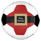 Vrolijk kerstkerstkerstkerstgordel voetbal (Gedraaid)