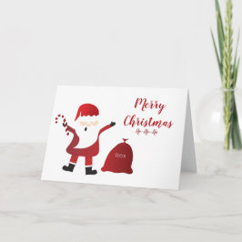 Vrolijk kerstkerstkerstkerstkerstcadeau Ho Ho Ho C Kaart