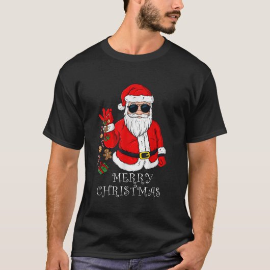 Vrolijk kerstkerstkerstkerstkerstcadeus Funny Fami T-shirt (Voorkant)