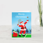 Vrolijk kerstkerstkerstkerstkerstfeest feestdagen kaart (Voorkant)