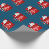 Vrolijk kerstkerstkerstkerstkerstkerstboombomen Be Cadeaupapier (Hoek)