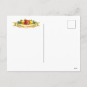 Vrolijk kerstkerstkerstkerstkerstkerstfeest en ren feestdagenkaart (Achterkant)