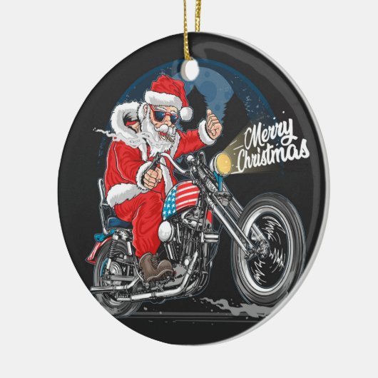 Vrolijk kerstkerstkerstkerstkerstkerstfeest keramisch ornament (Links)