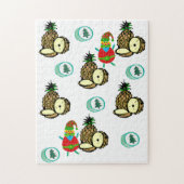 Vrolijk kerstkerstkerstkerstkerstkerstfeestjes legpuzzel (Verticaal)