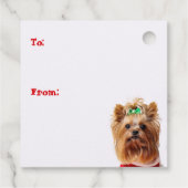 Vrolijk kerstkerstkerstkerstkerstkerstkerstkerstfe bedankjes labels (Achterkant)