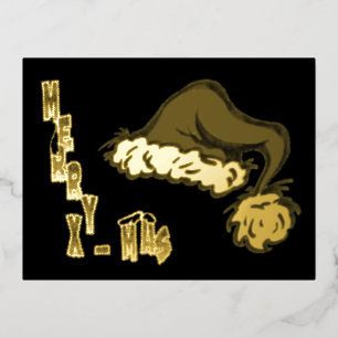 Vrolijk kerstkerstkerstkerstkerstkerstkerstkerstfe folie feestdagen briefkaart