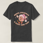 Vrolijk kerstkerstkerstkerstkerstkerstkerstkerstfe t-shirt (Design voorkant)